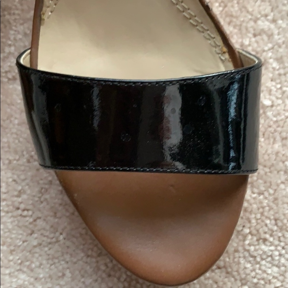 Ellen Tracy Patsy Leather/ Cork Heels - image 4